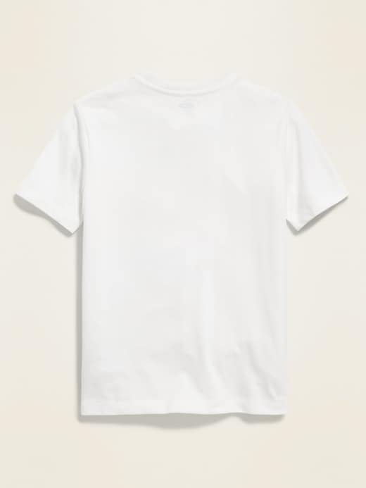 Voir une image plus grande du produit 2 de 3. T-shirt le plus doux à imprimé à col rond pour garçon