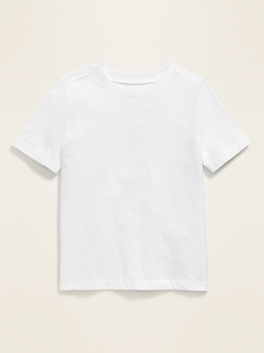 Voir une image plus grande du produit 1 de 2. T-shirt unisexe à col rond à manches courtes pour tout-petit