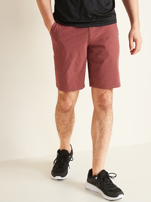 Old Navy Slim Go-Dry Shade StretchTech Shorts for Men -- 10-inch inseam. 1