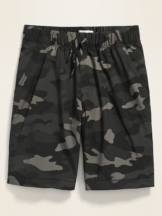View large product image 1 of 1. Built-In Flex Tech Jogger Shorts For Boys