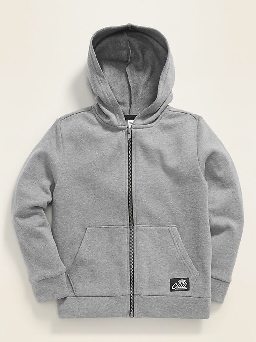 View large product image 1 of 2. Graphic Zip Hoodie For Boys