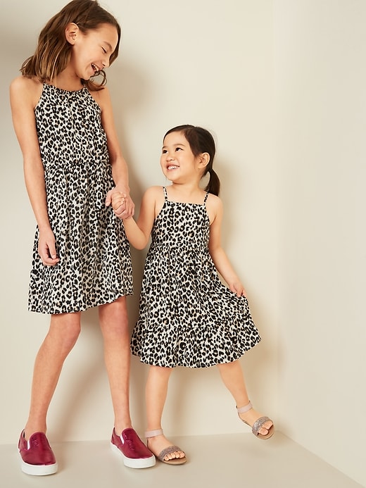 View large product image 2 of 3. Printed Tiered-Hem Cami Sundress for Toddler Girls