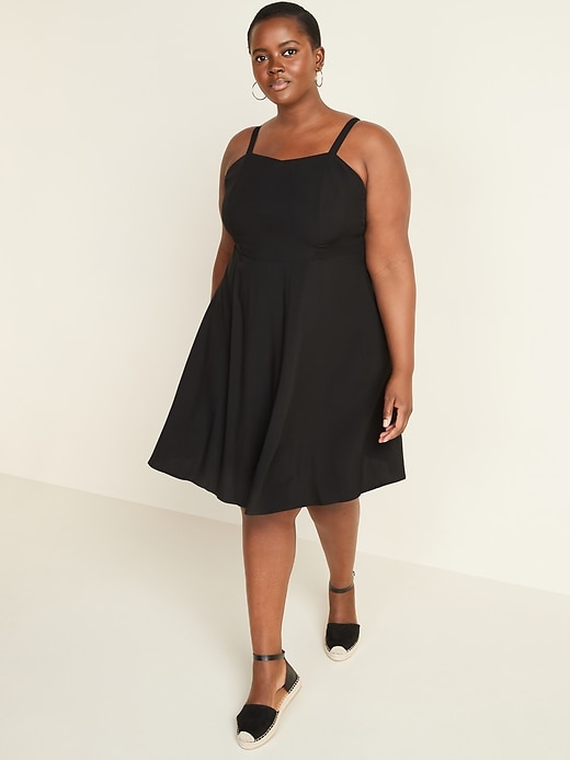 Camisole dress plus size best sale