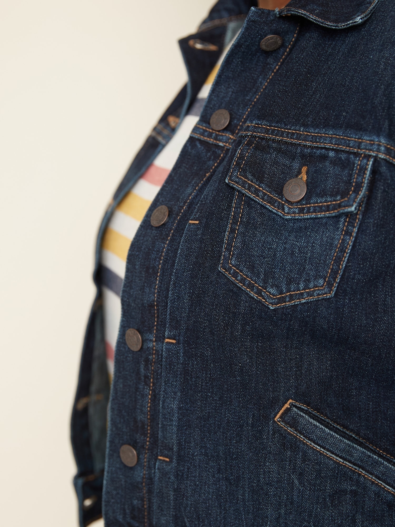 old navy denim jacket plus size