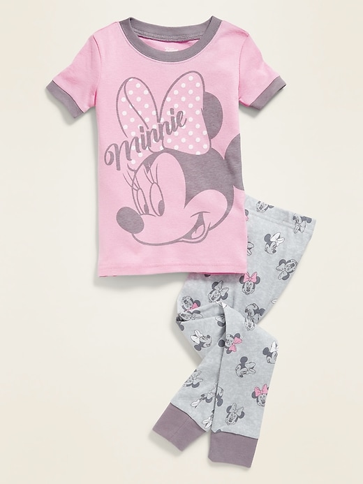 Disney Minnie Mouse Pajama Set for Toddler Girls Baby