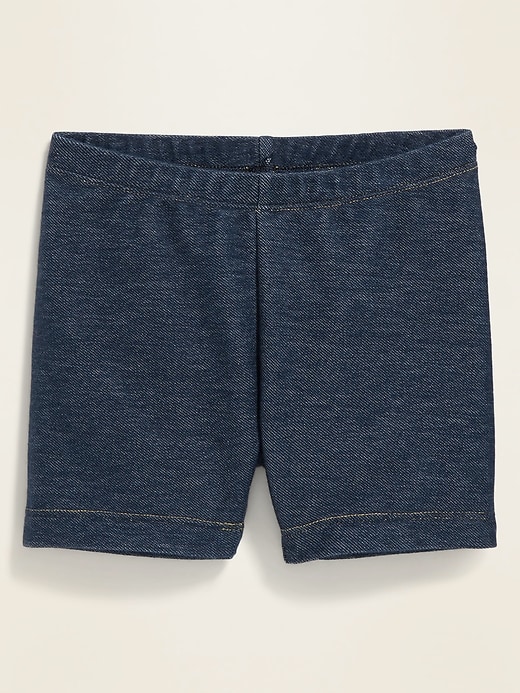 Image number 3 showing, French Terry Bike Shorts for Toddler Girls