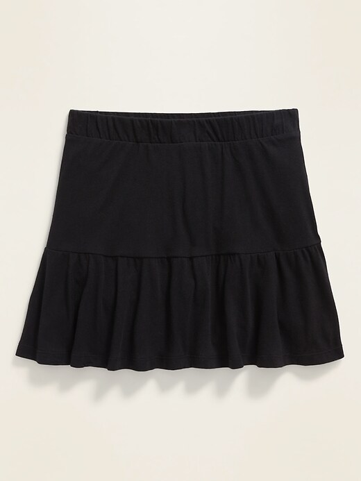 View large product image 1 of 3. Tiered Jersey Skort for Girls