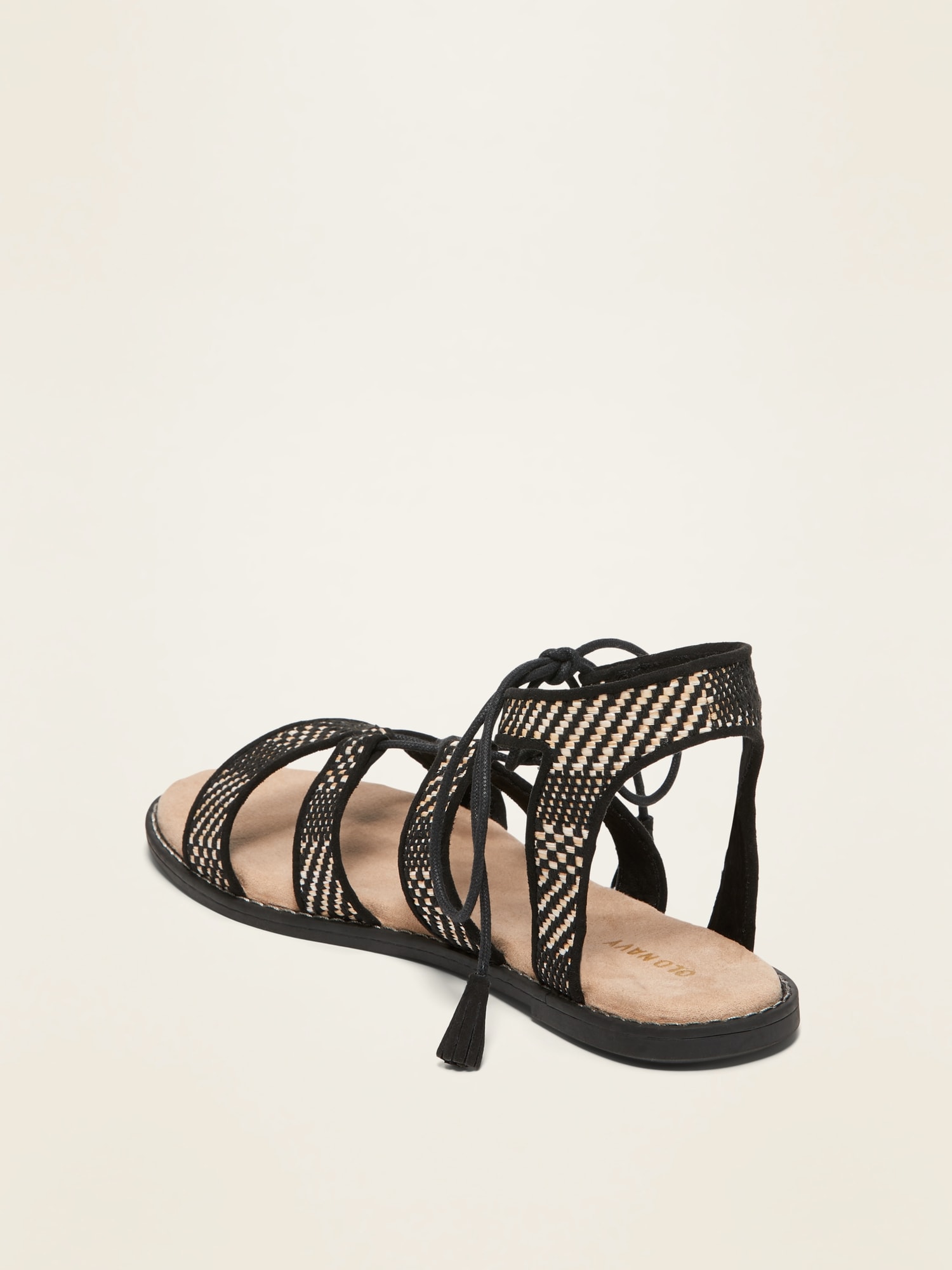 cushioned gladiator sandals