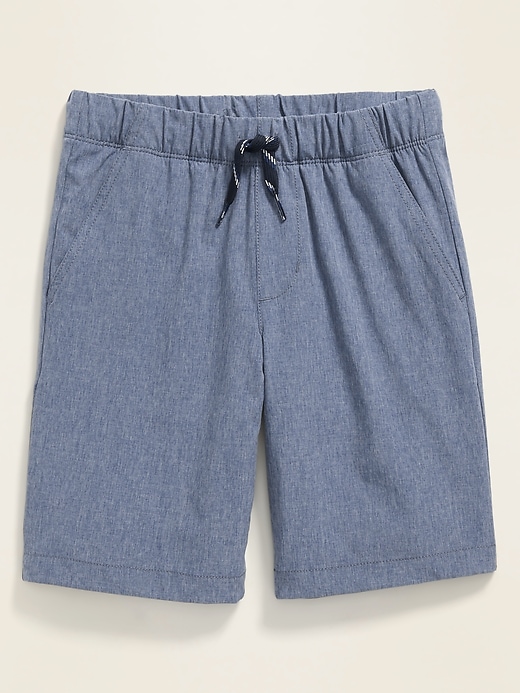 View large product image 1 of 1. Built-In Flex Tech Jogger Shorts For Boys