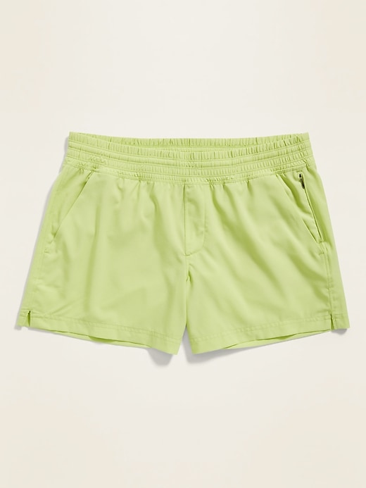 View large product image 1 of 1. Mid-Rise StretchTech Performance Shorts -- 5-inch inseam
