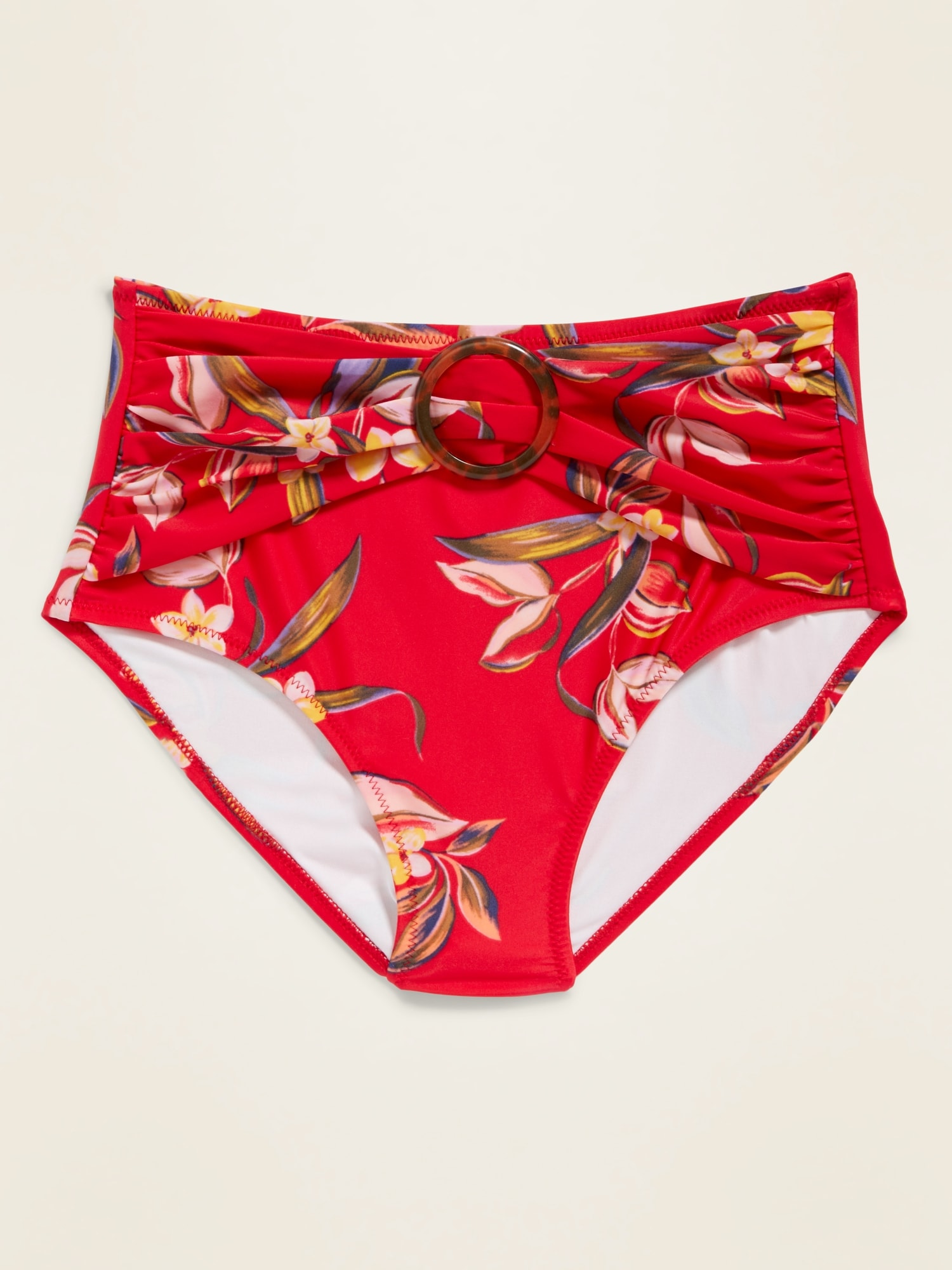 Women's Daisy Ruched Swim Bottoms - Women's Swim Wear