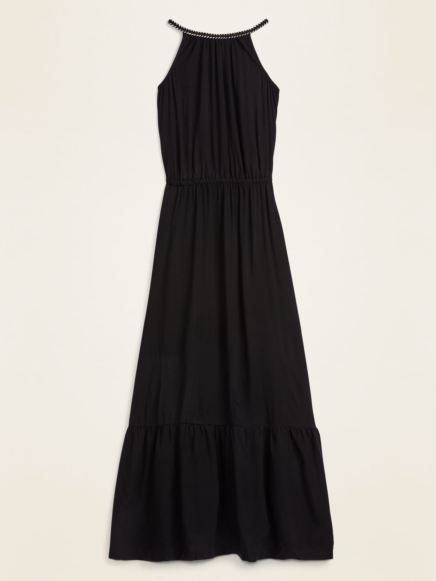 Waist-Defined Braided-Strap Maxi Sundress for Women | Old Navy