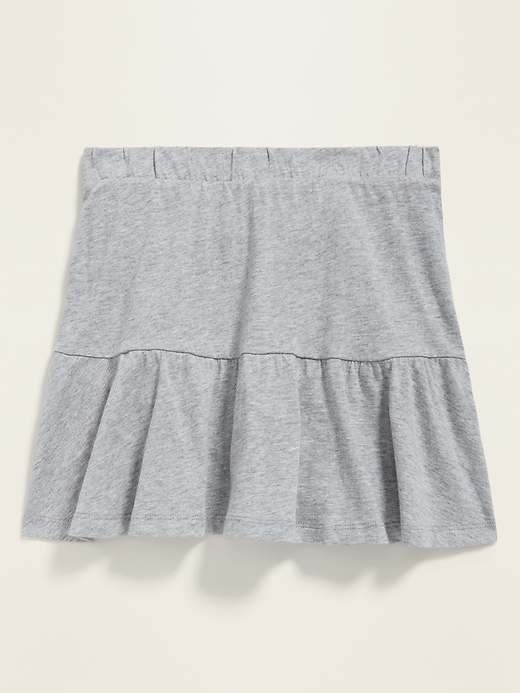 View large product image 1 of 1. Tiered Jersey Skort for Girls