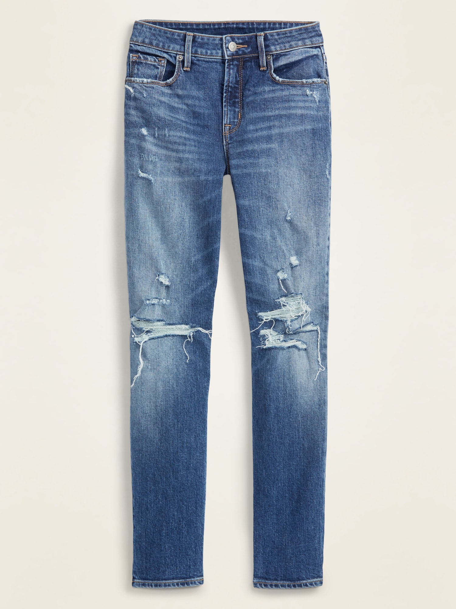 Old navy best sale white distressed jeans