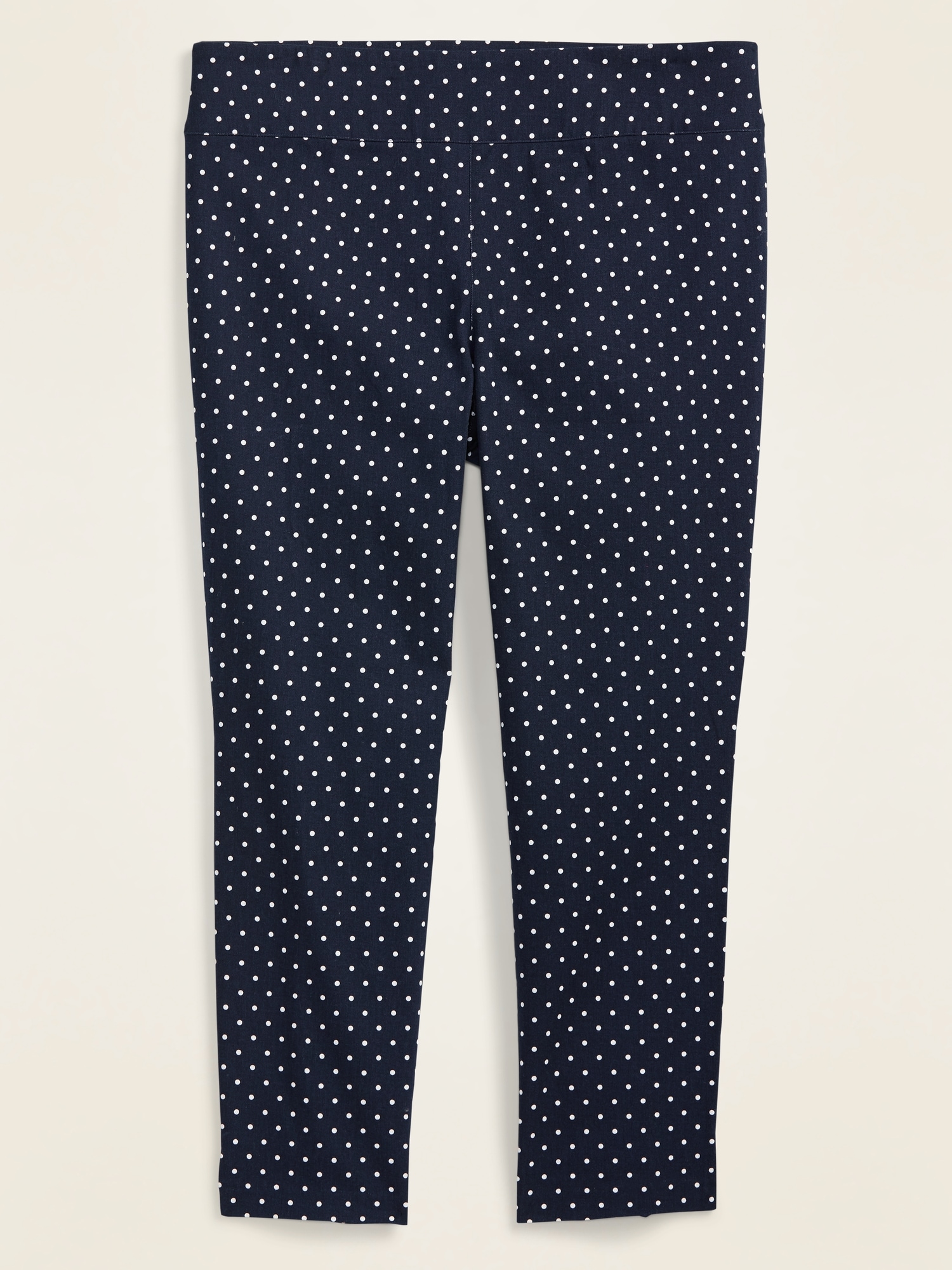 High-Waisted Plus-Size Pull-On Pants