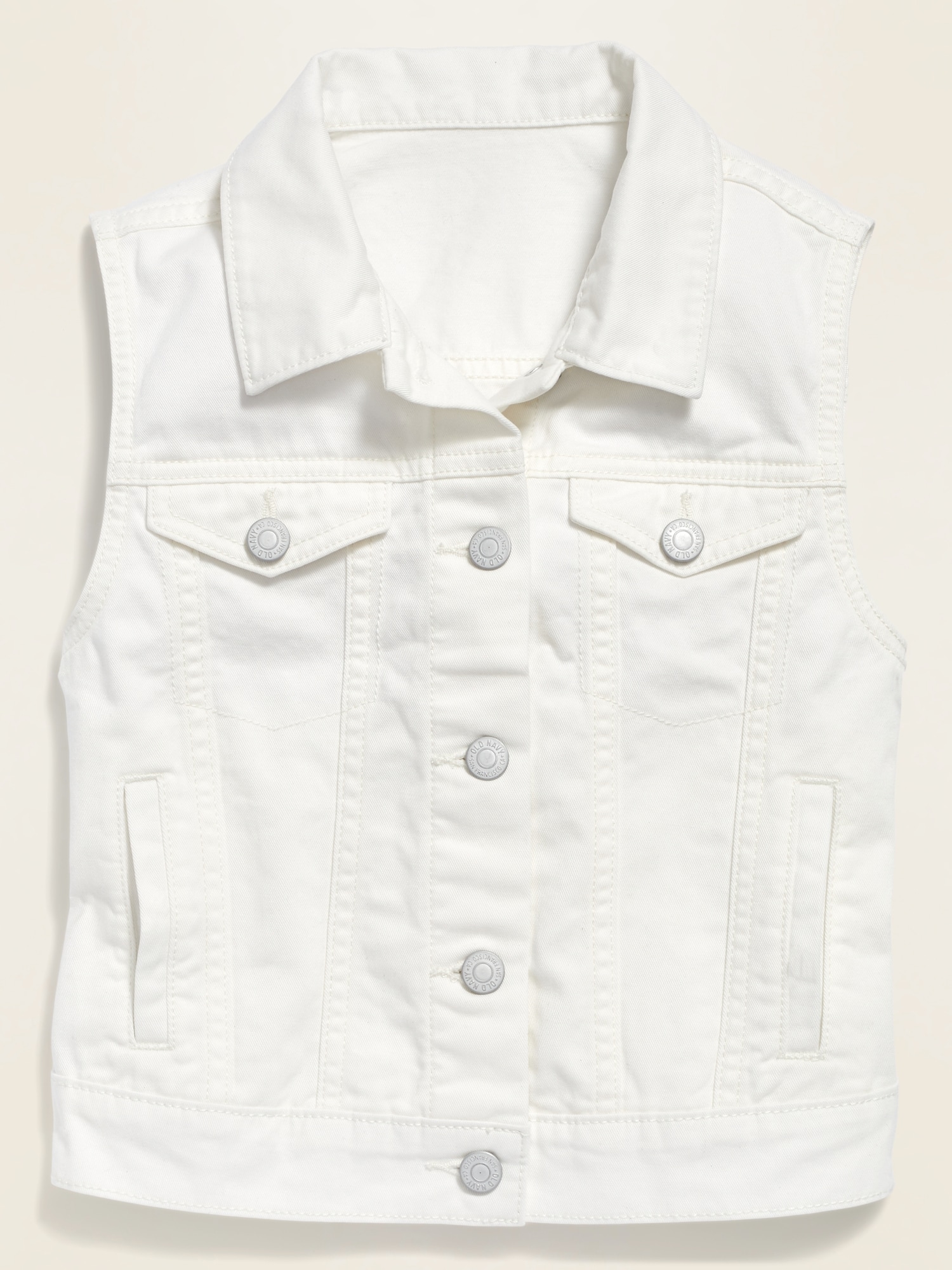 White jean sale vest mens