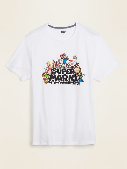 View large product image 1 of 1. Super Mario&#153 Gender-Neutral Graphic Tee for Adults