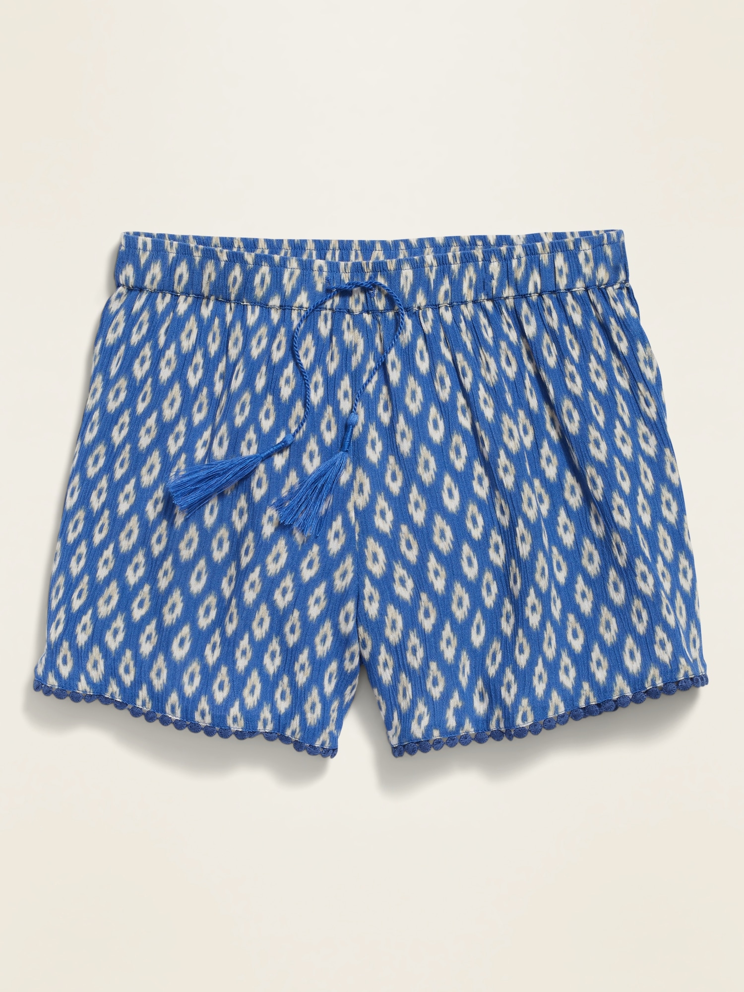 Tulip Hem Shorts (Navy)