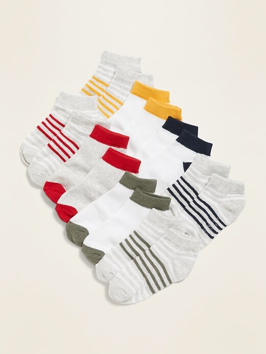 View large product image 1 of 1. Ankle Socks 8-Pack for Toddler Boys & Baby