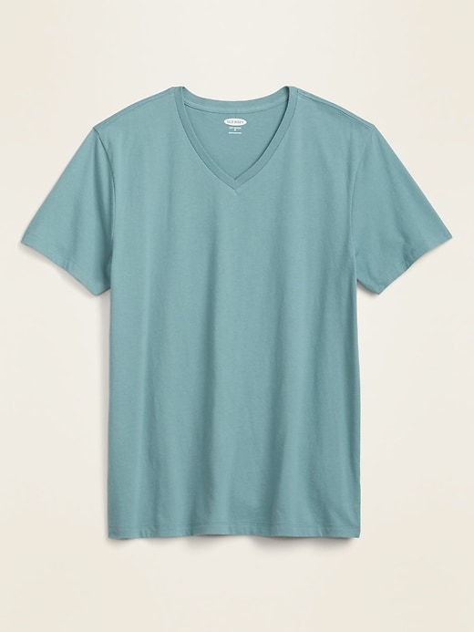 View large product image 1 of 1. Soft-Washed V-Neck Tee