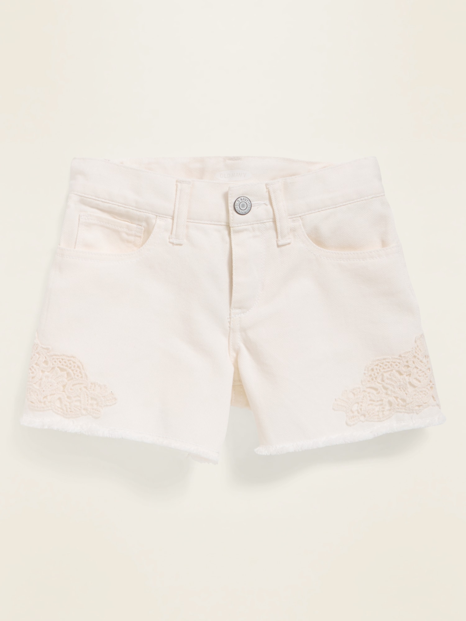 Old navy white denim 2024 shorts