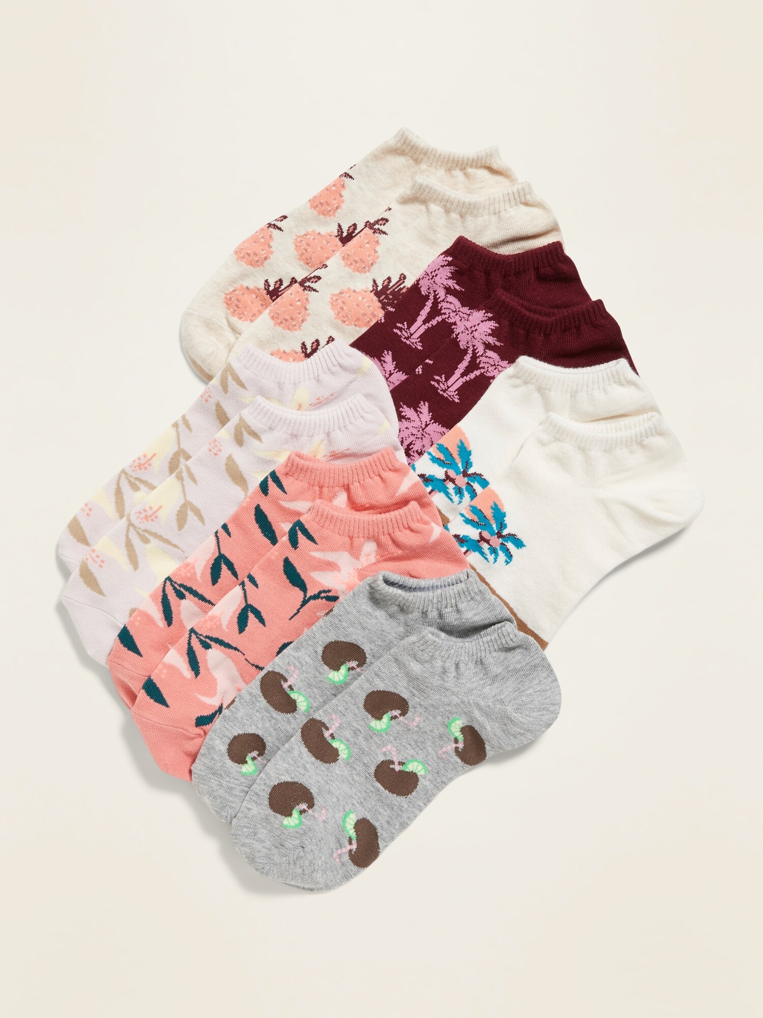 Novelty Ankle Socks 6Pack For Women Old Navy