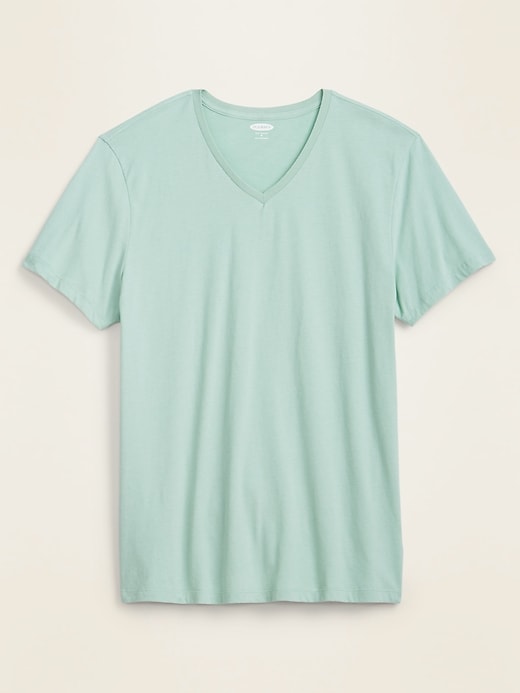 View large product image 1 of 1. Soft-Washed V-Neck T-Shirt