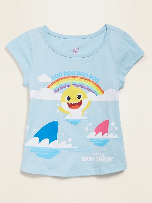 View large product image 1 of 1. Pinkfong&#174 Baby Shark&#153 Graphic Tee for Toddler Girls