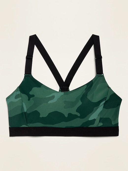 View large product image 1 of 1. Medium Support PowerSoft Adjustable-Strap Sports Bra XS-XXL