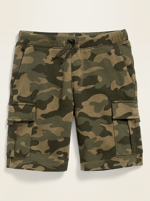 View large product image 1 of 1. Jogger Cargo Shorts For Boys