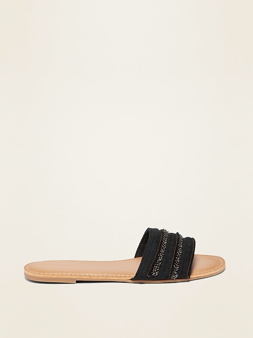 Image number 4 showing, Textured Slide Sandals