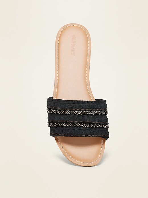 Image number 2 showing, Textured Slide Sandals
