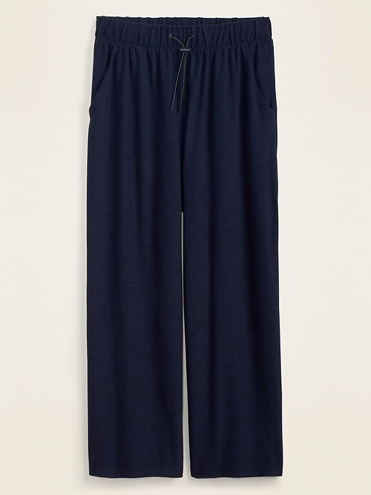 View large product image 1 of 1. High-Waisted Breathe ON Wide-Leg Crop Pants