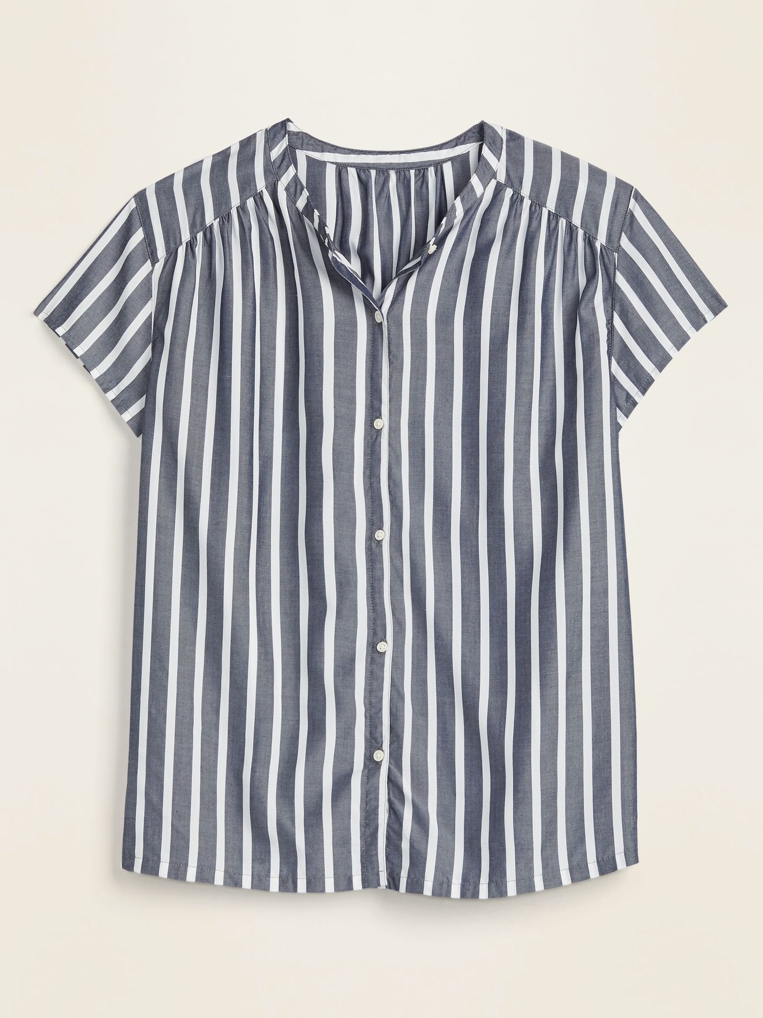 navy collared shirt womens