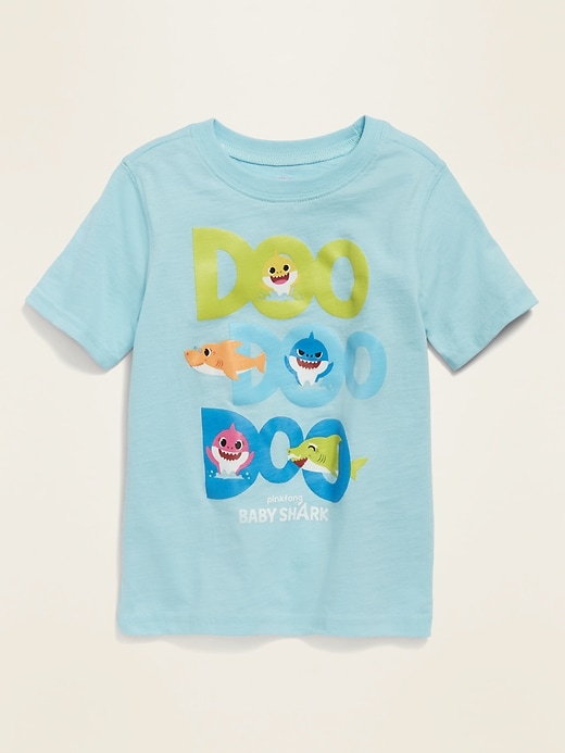 View large product image 1 of 1. Pinkfong&#174 Baby Shark&#153 Tee for Toddler Boys