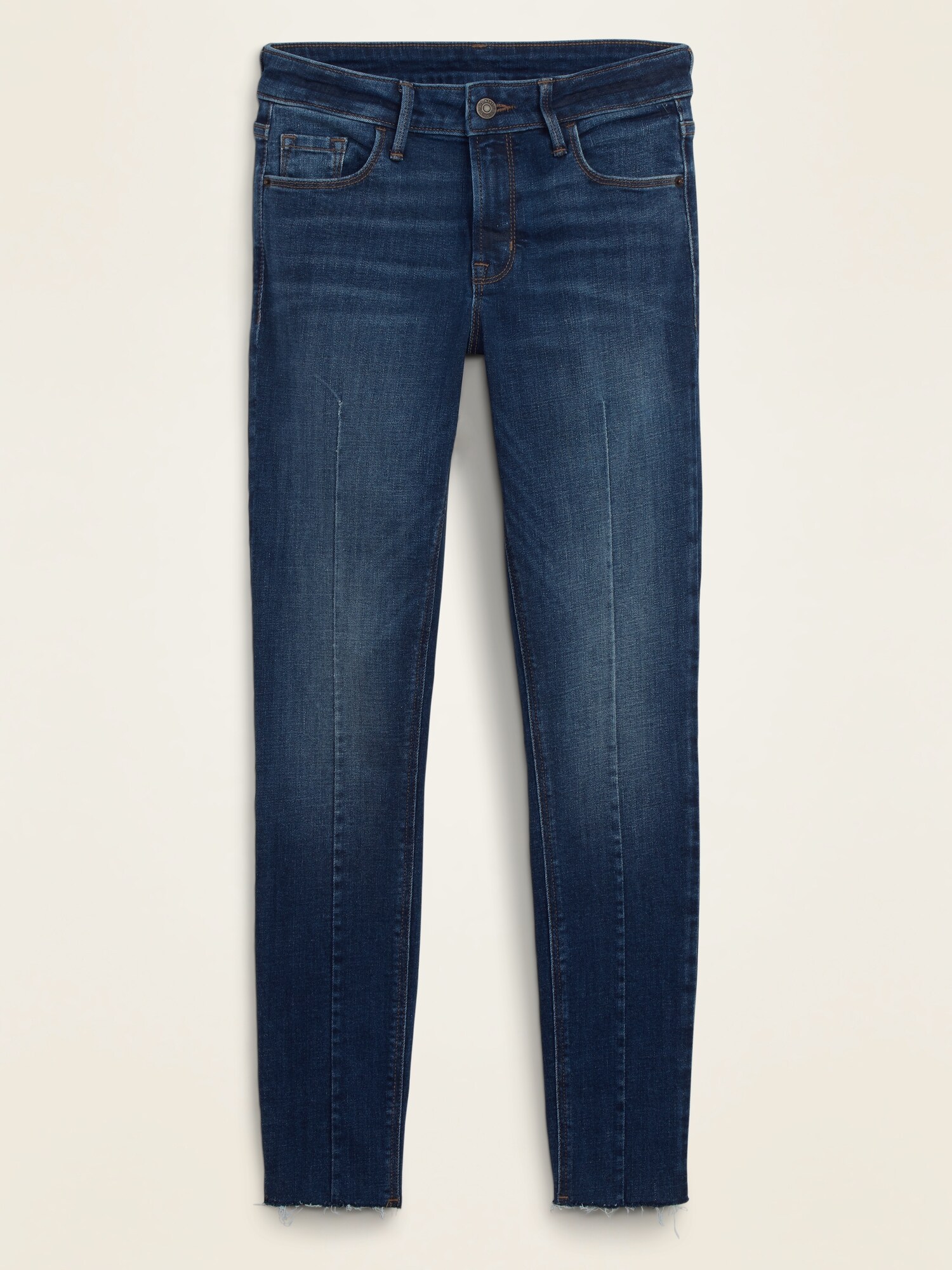 cut off waistband jeans