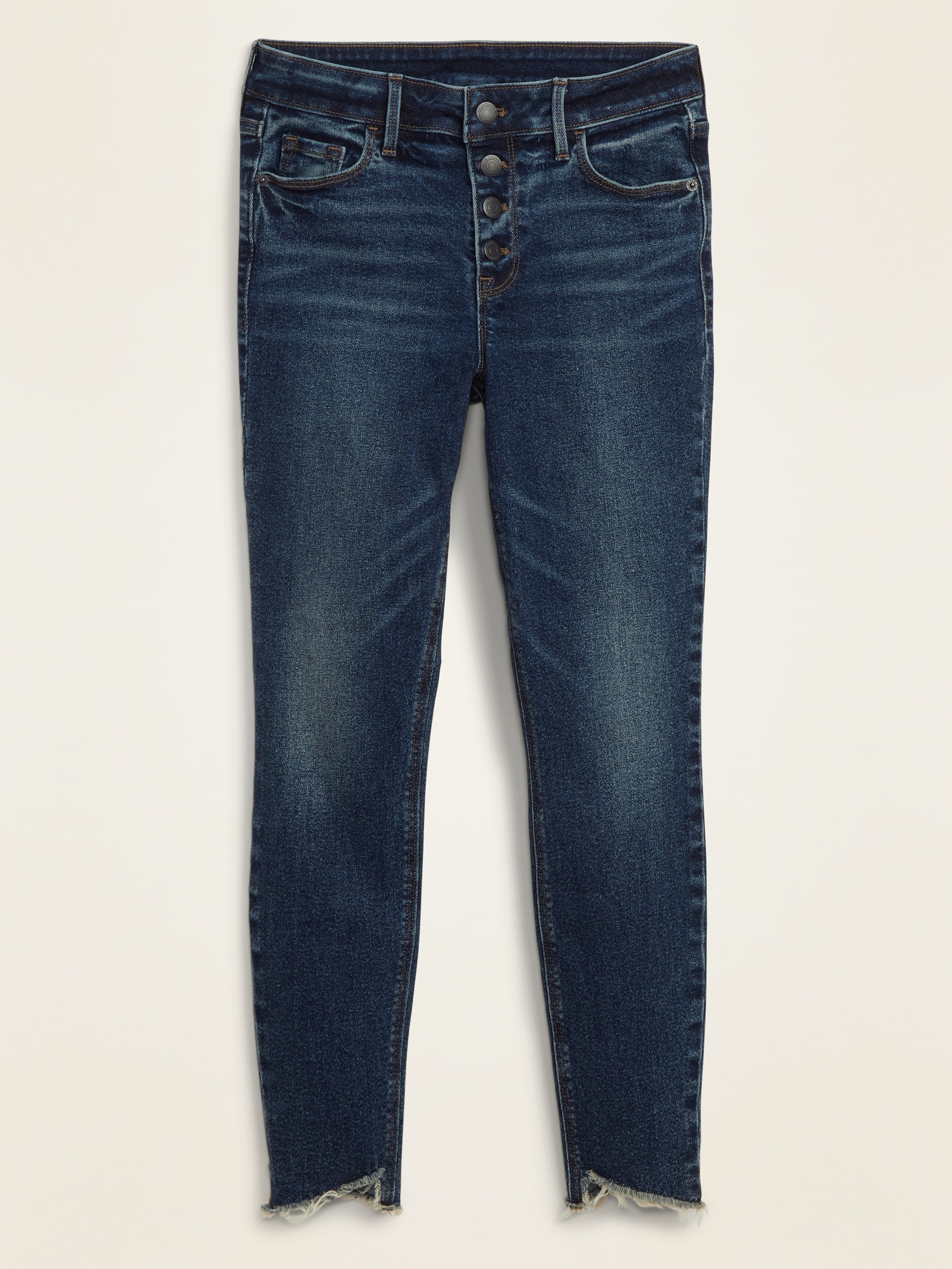 old navy step hem jeans