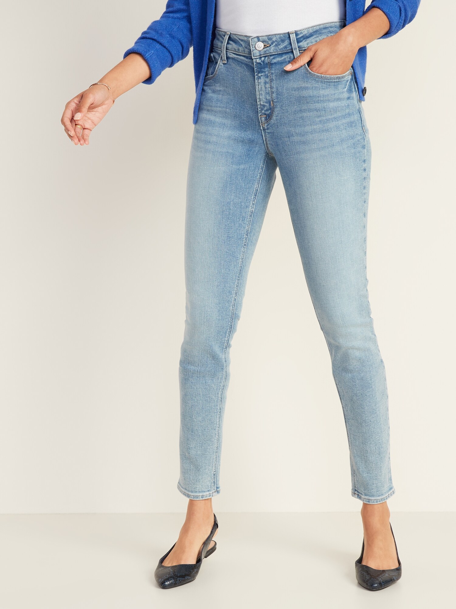 mid rise rockstar jeans