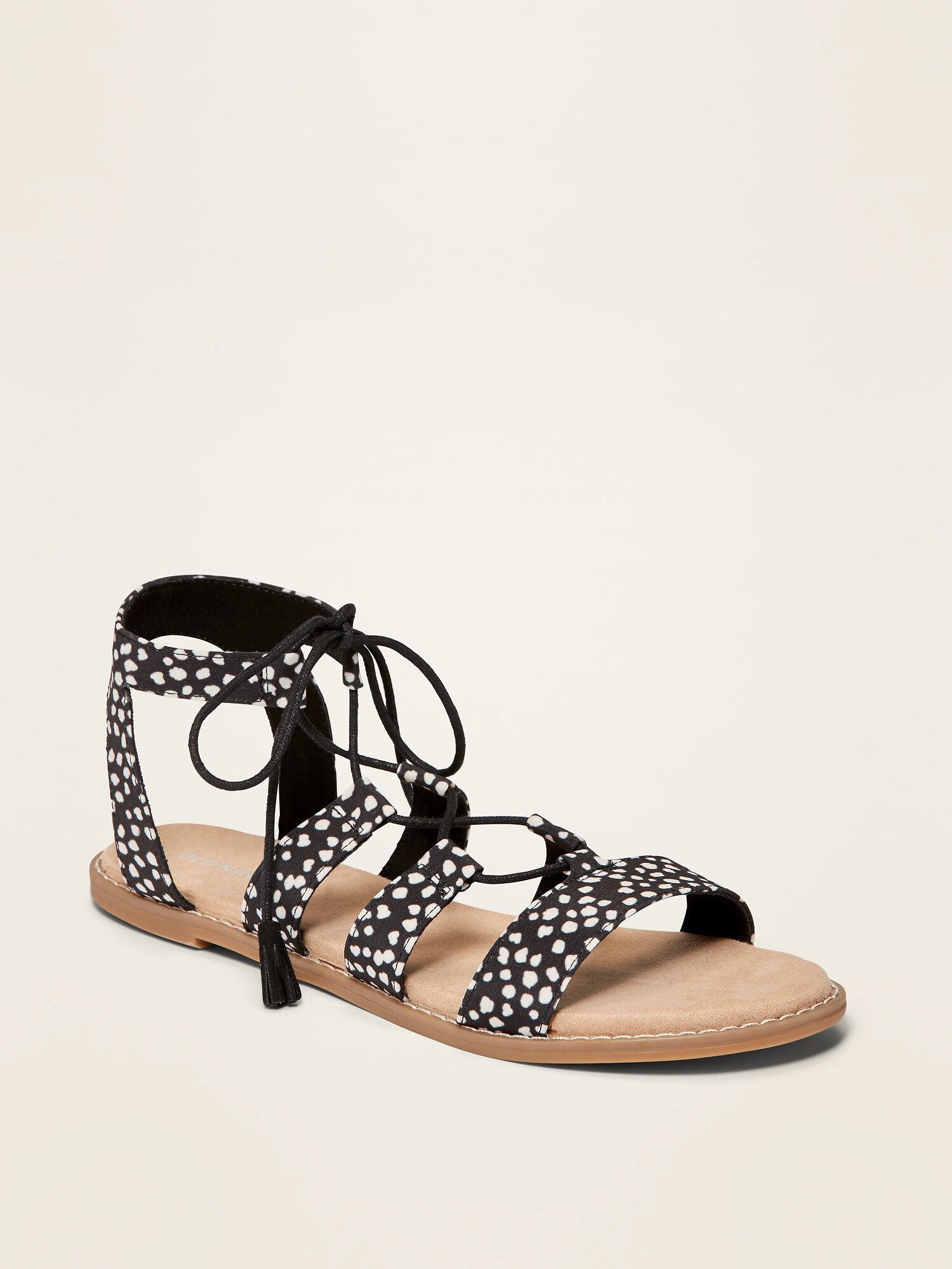 cushioned gladiator sandals