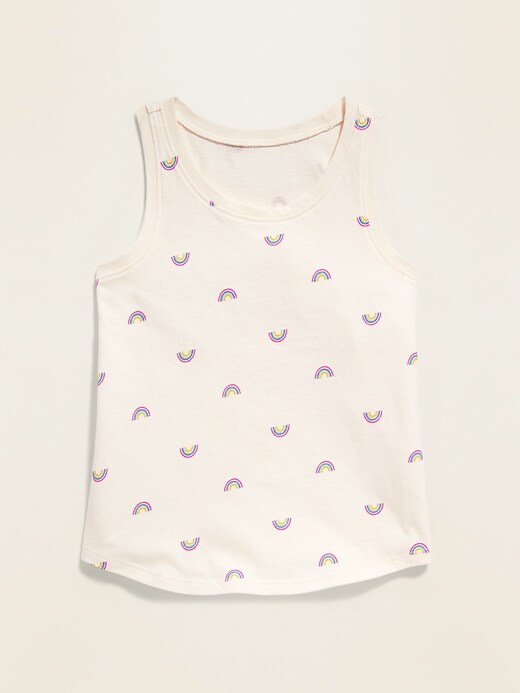 View large product image 1 of 1. Printed Jersey Tank Top for Toddler Girls