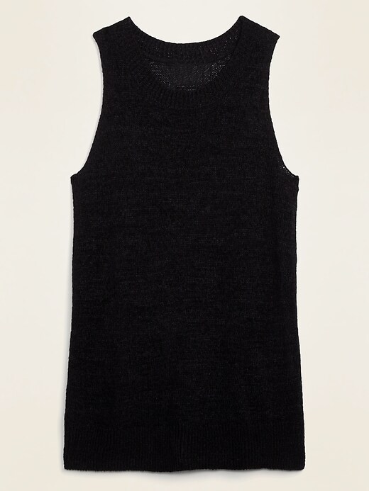View large product image 1 of 1. Lightweight Sleeveless Sweater Tank Top for Women