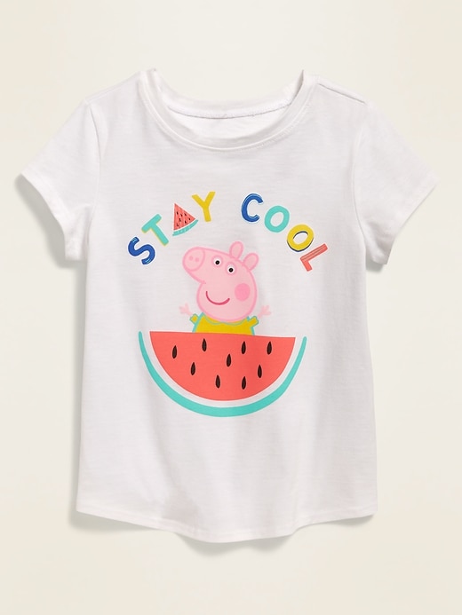 View large product image 1 of 1. Peppa Pig&#153 "Stay Cool" Tee for Toddler Girls