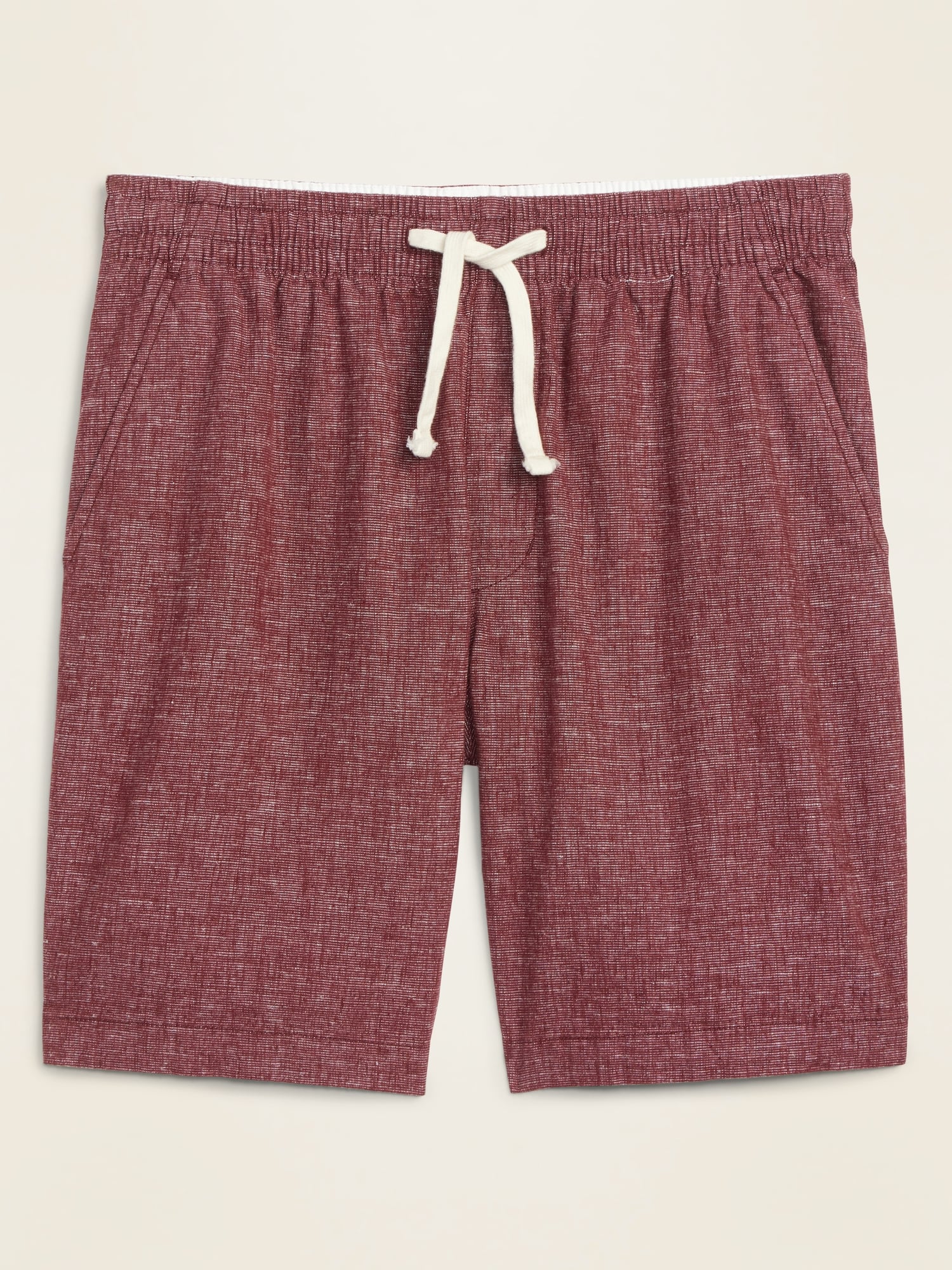 mens pink jogger shorts