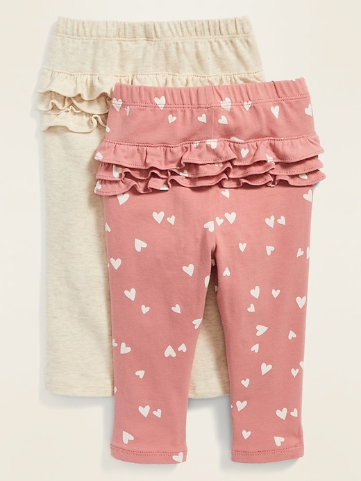 View large product image 2 of 2. Ruffled Leggings 2-Pack for Baby
