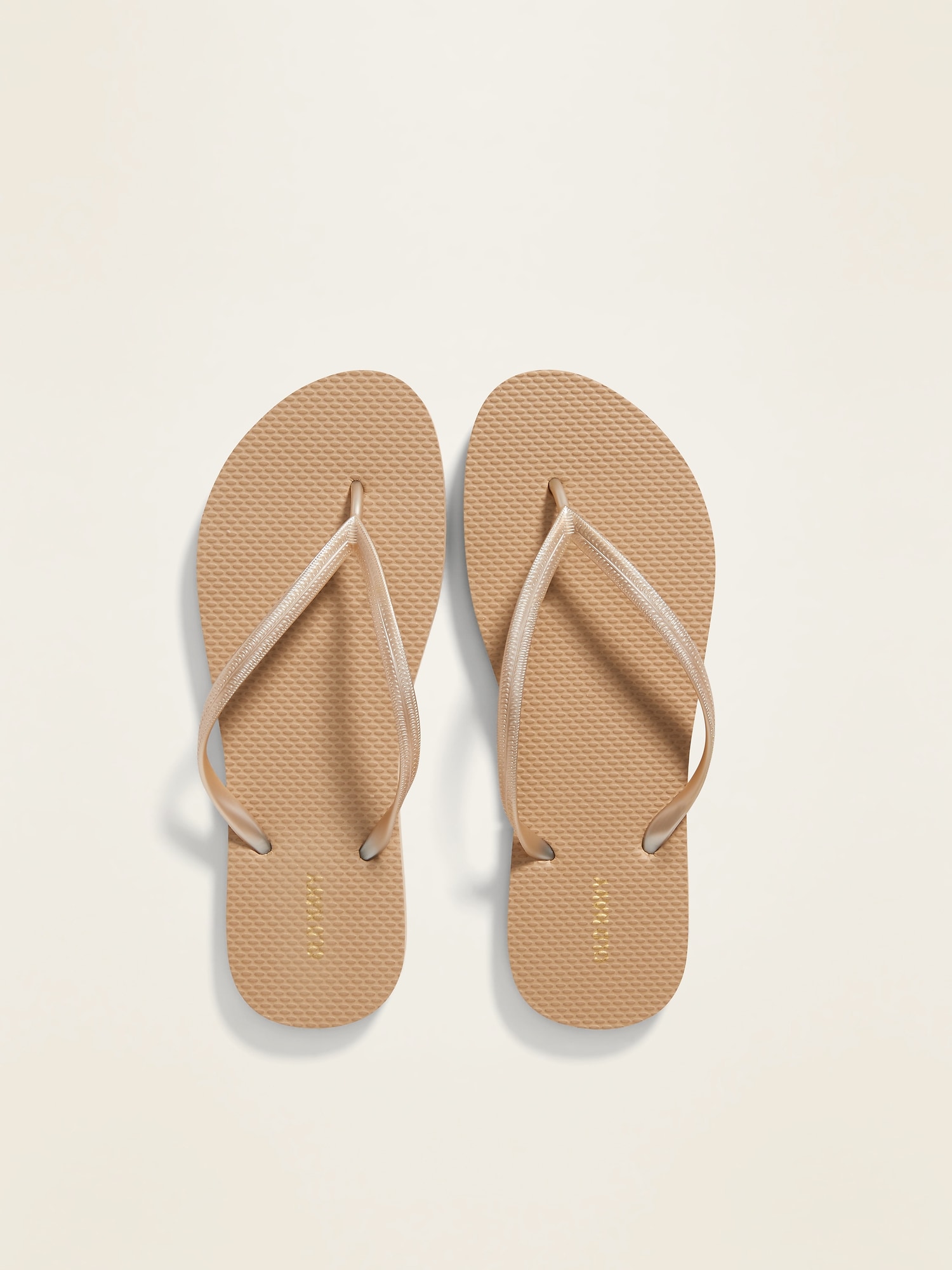 Old navy gold deals flip flop contest