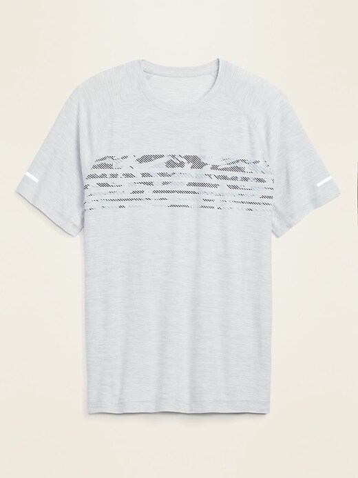 View large product image 1 of 1. Ultra-Soft Breathe ON Graphic Performance Tee