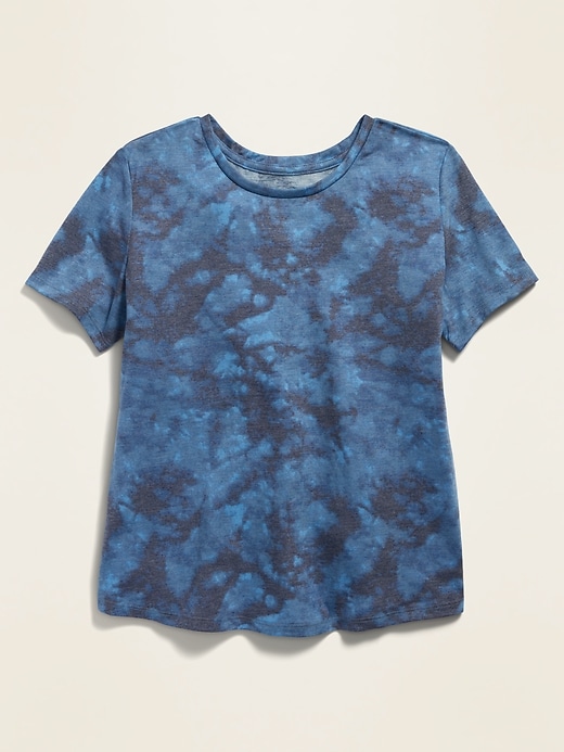 View large product image 1 of 1. Ultra-Light Go-Dry Fly-Away Tee for Girls
