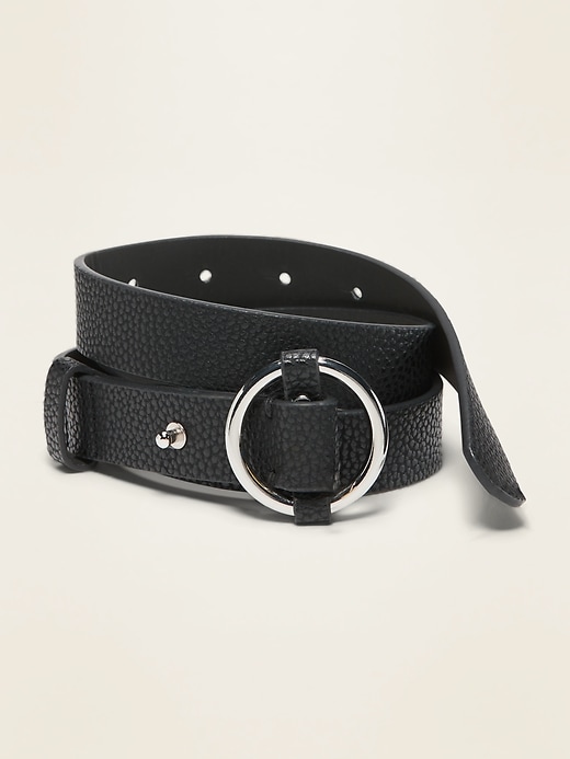 View large product image 1 of 1. O-Ring Fashion Belt for Women (1-inch)