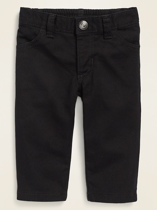 Old Navy Unisex Skinny 360&#176 Stretch Jeans for Baby black. 1