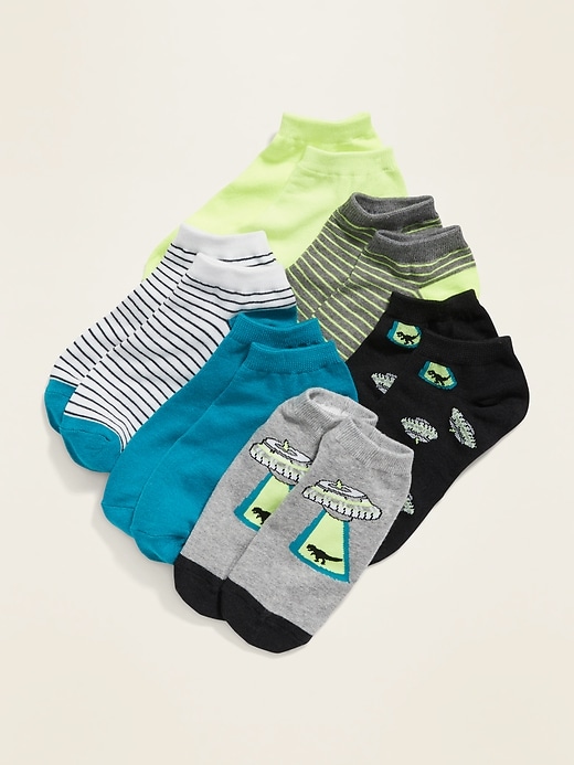 View large product image 1 of 1. No-Show Socks 6-Pack For Boys